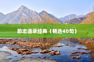 情感文案高质量短句治愈（通用40句）