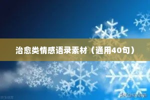 经典语录情感爱情短句英文翻译（精选40句）