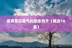 大学生爱国励志语录（精选8篇）