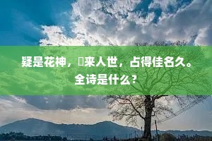 大梦初醒成语的释义