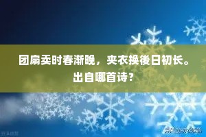 市上灯张玉井莲，门前箫鼓更喧天。的意思及出处