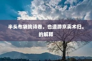 独此一家，别无分店成语的释义