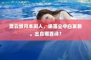 悲歌一曲心应醉，万叶千花泪眼中。的释义