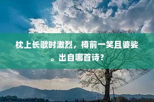 皓齿乍分寒玉细，黛眉轻蹙远山微。的释义